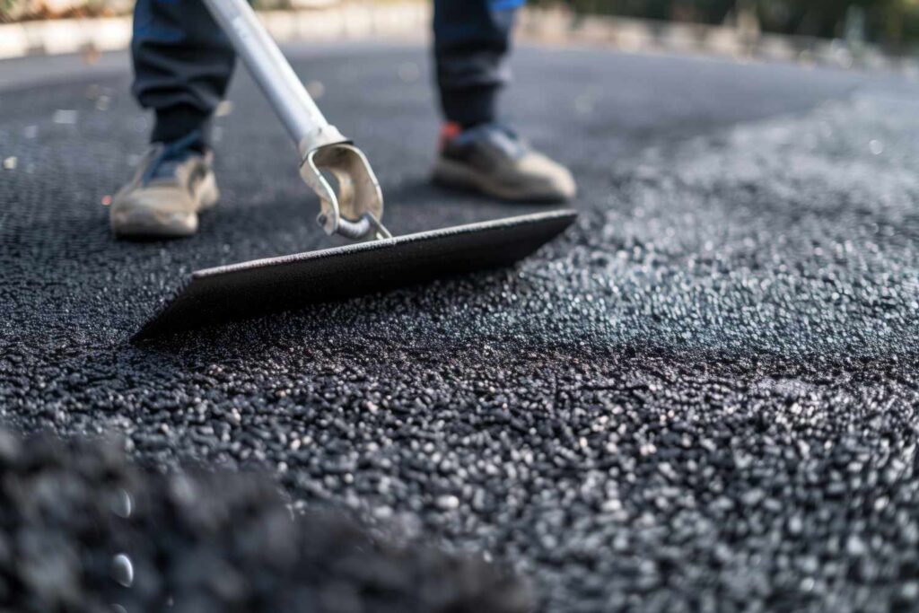 Asphalt paving contractor in Parker, CO