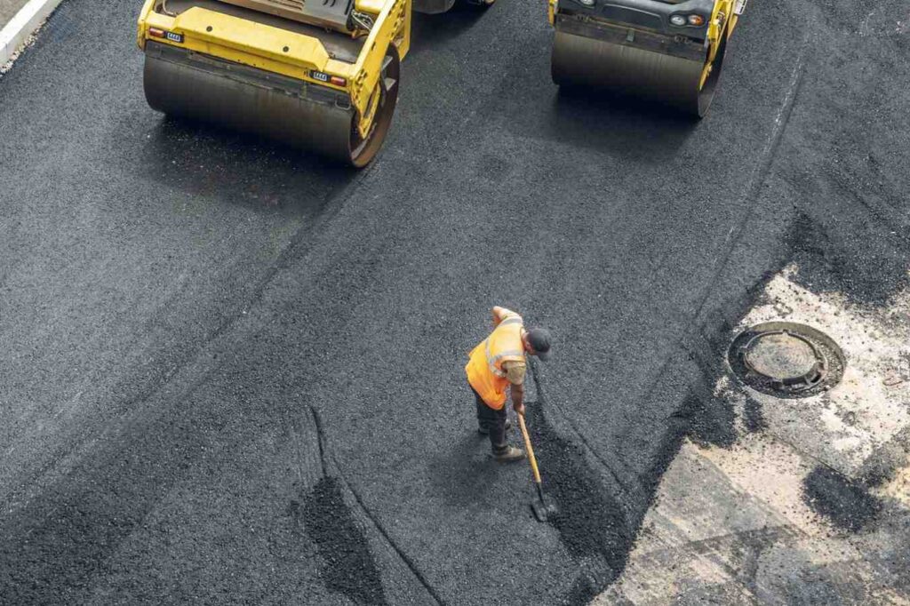 Asphalt paving contractor in Longmont, CO